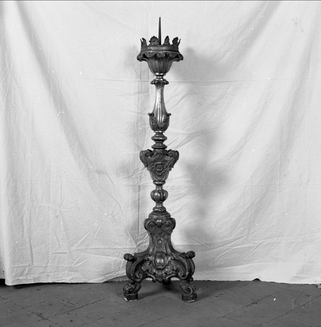 candelabro, serie - manifattura emiliana (seconda metà sec. XVIII)