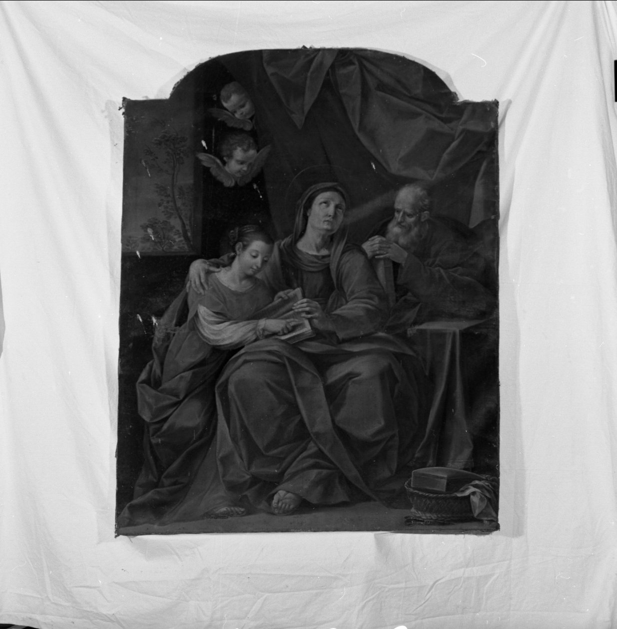 Educazione di Maria Vergine (dipinto) - ambito emiliano (seconda metà sec. XVIII)