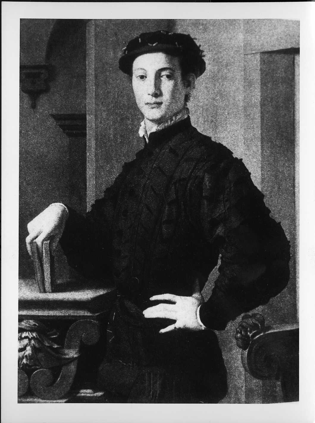 Ritratto di giovane uomo - Dipinti (positivo) di Bronzino, il, Anonimo (XX)