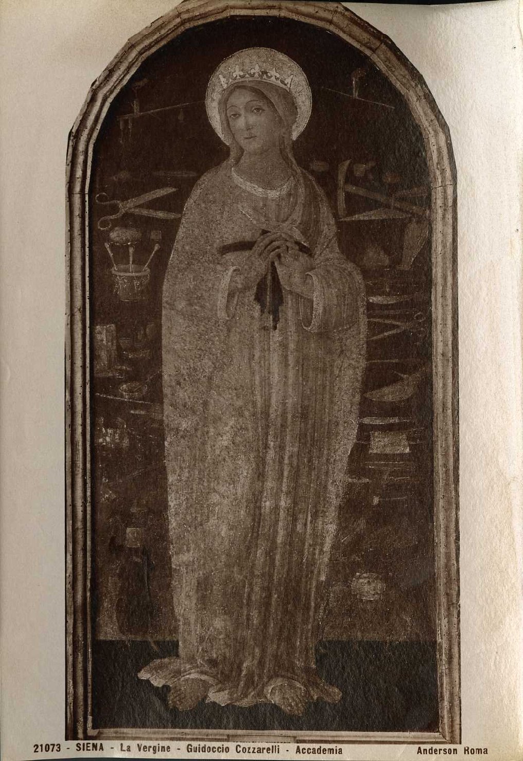 La Madonna - Dipinti (positivo) di Cozzarelli, Guidoccio, Anderson, Domenico (ditta) (XIX/ XX)