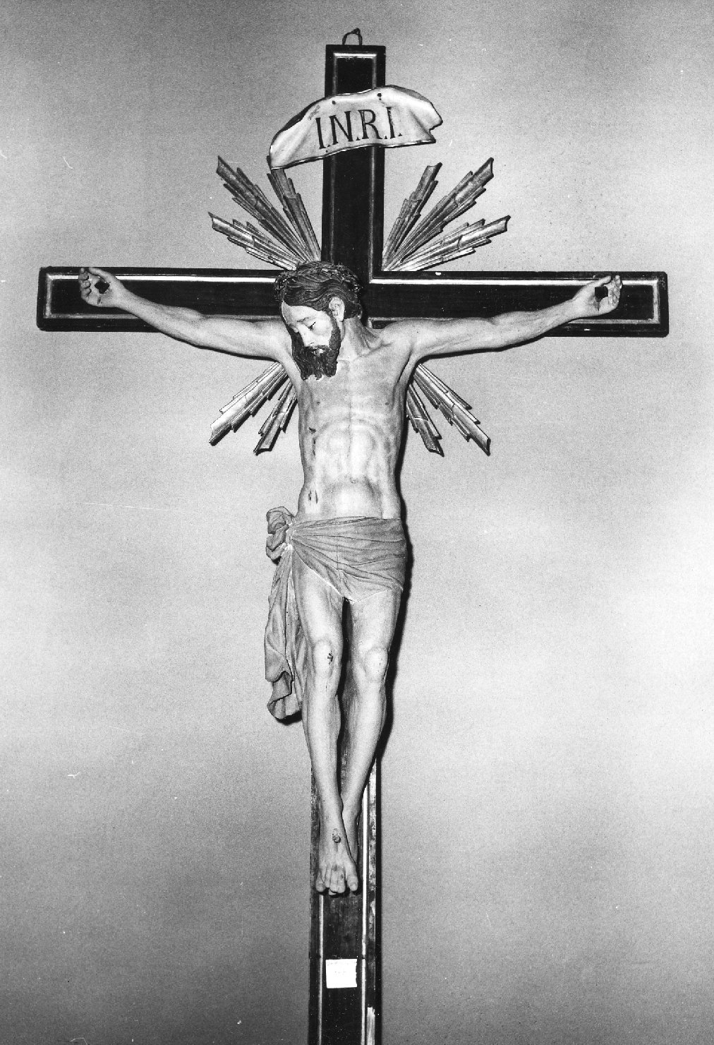 Cristo crocifisso (scultura) - bottega imolese (sec. XVIII)