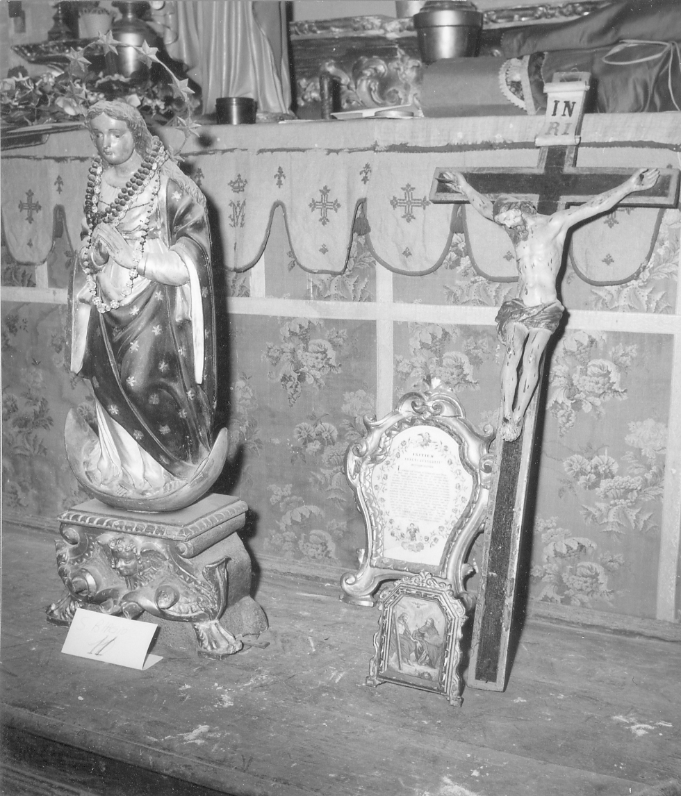 Cristo crocifisso (crocifisso) - bottega italiana (sec. XVIII)