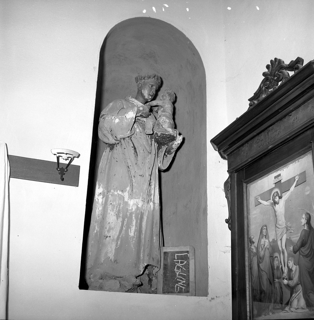 Sant'Antonio da Padova (statua) - bottega emiliana (fine sec. XVII)