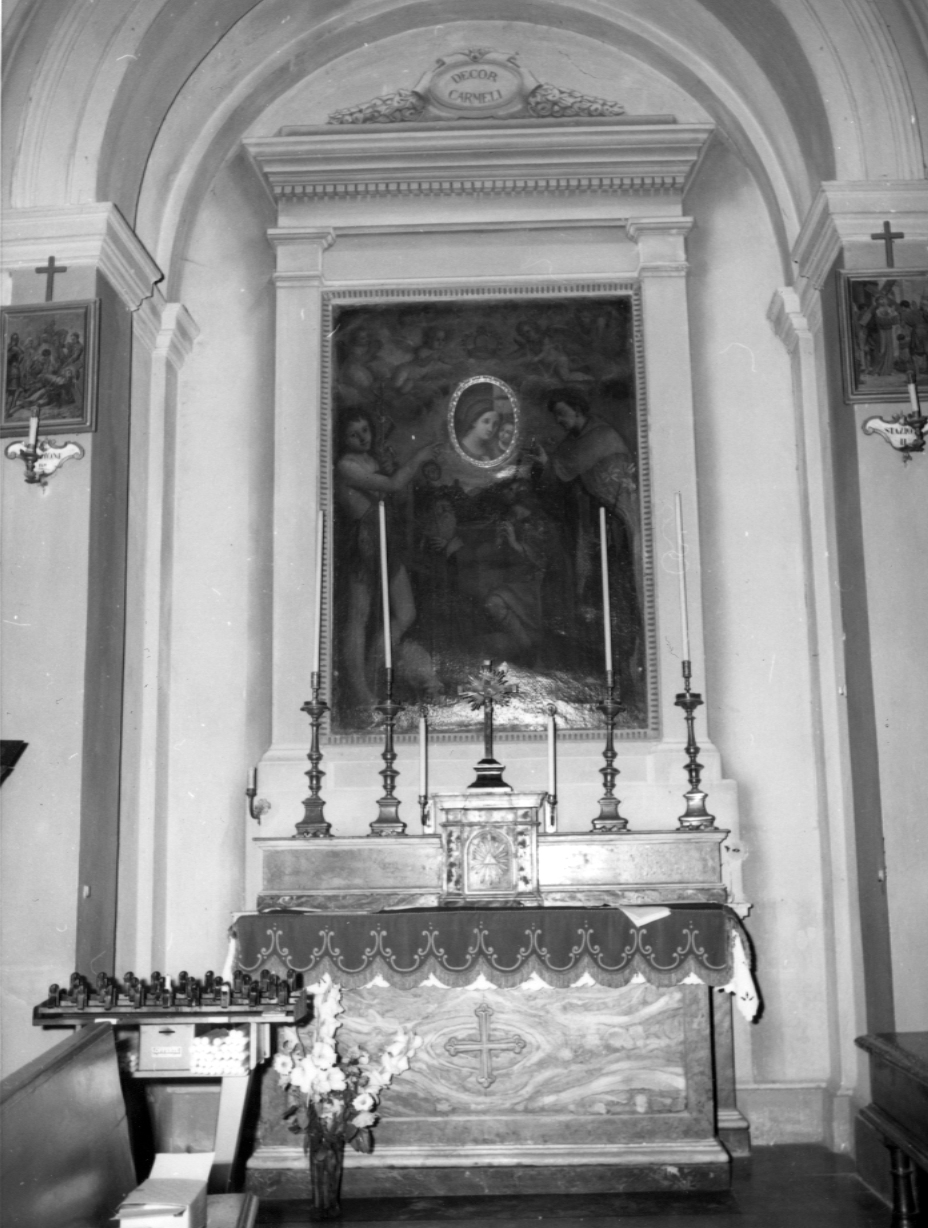 altare - bottega italiana (sec. XIX)
