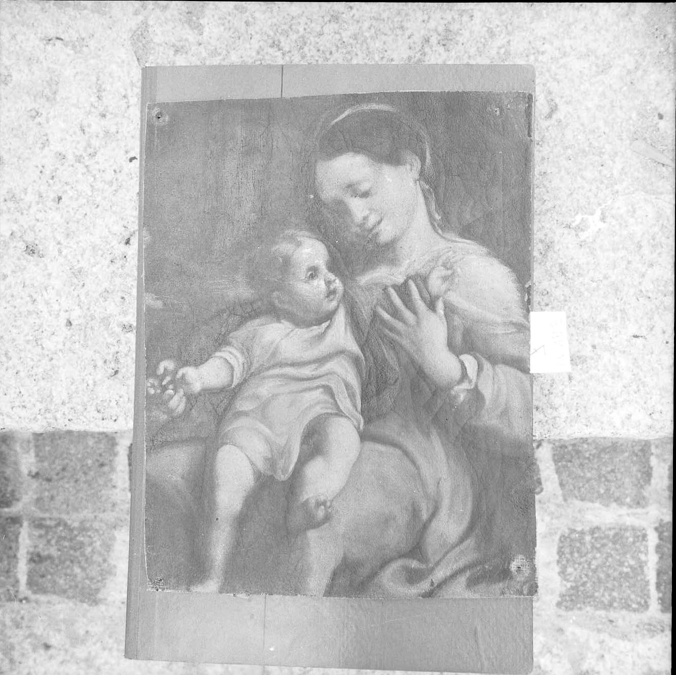 Madonna con Bambino (dipinto) - ambito italiano (sec. XVII)