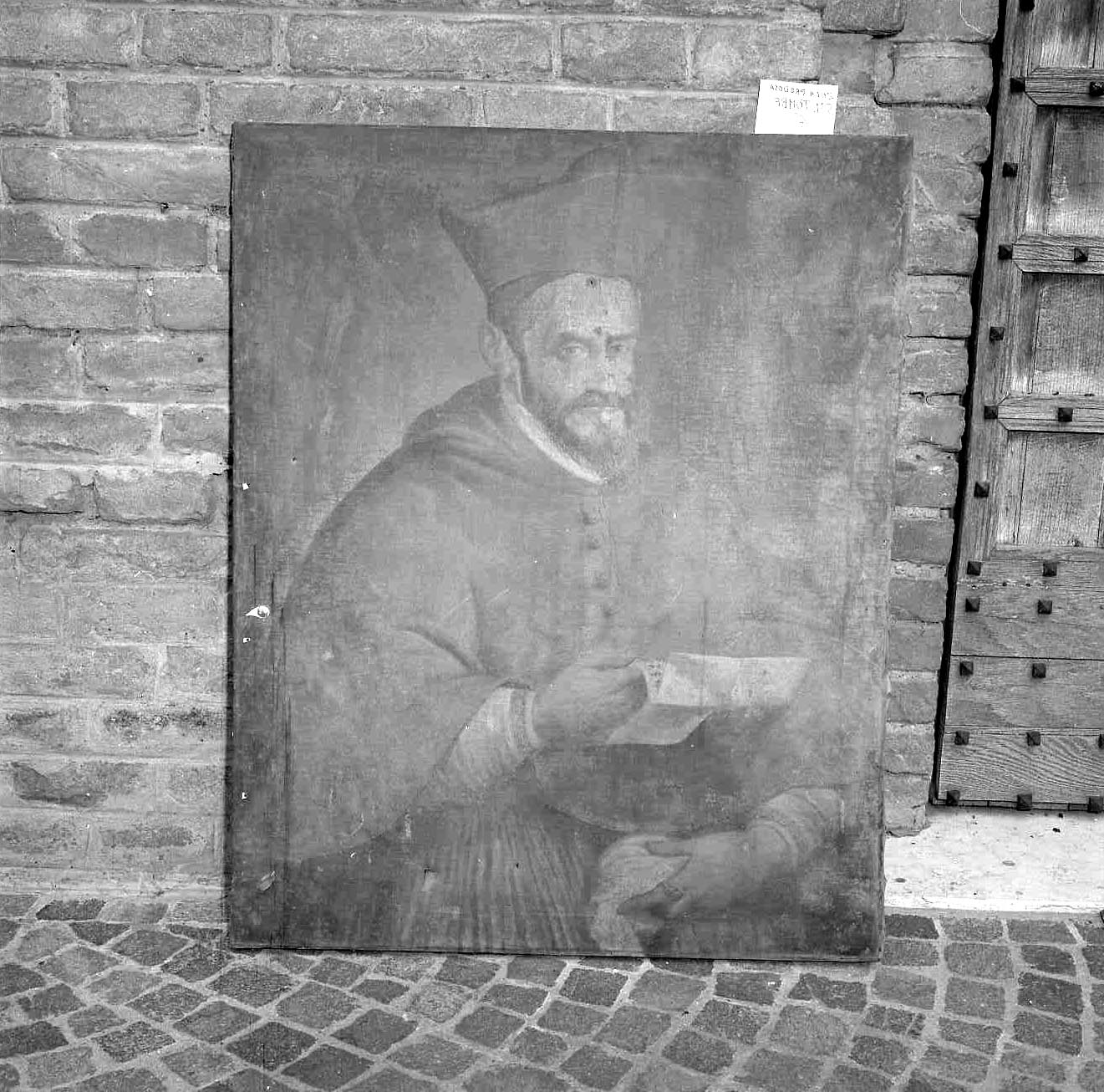 ritratto di cardinale (dipinto) - ambito italiano (sec. XIX)
