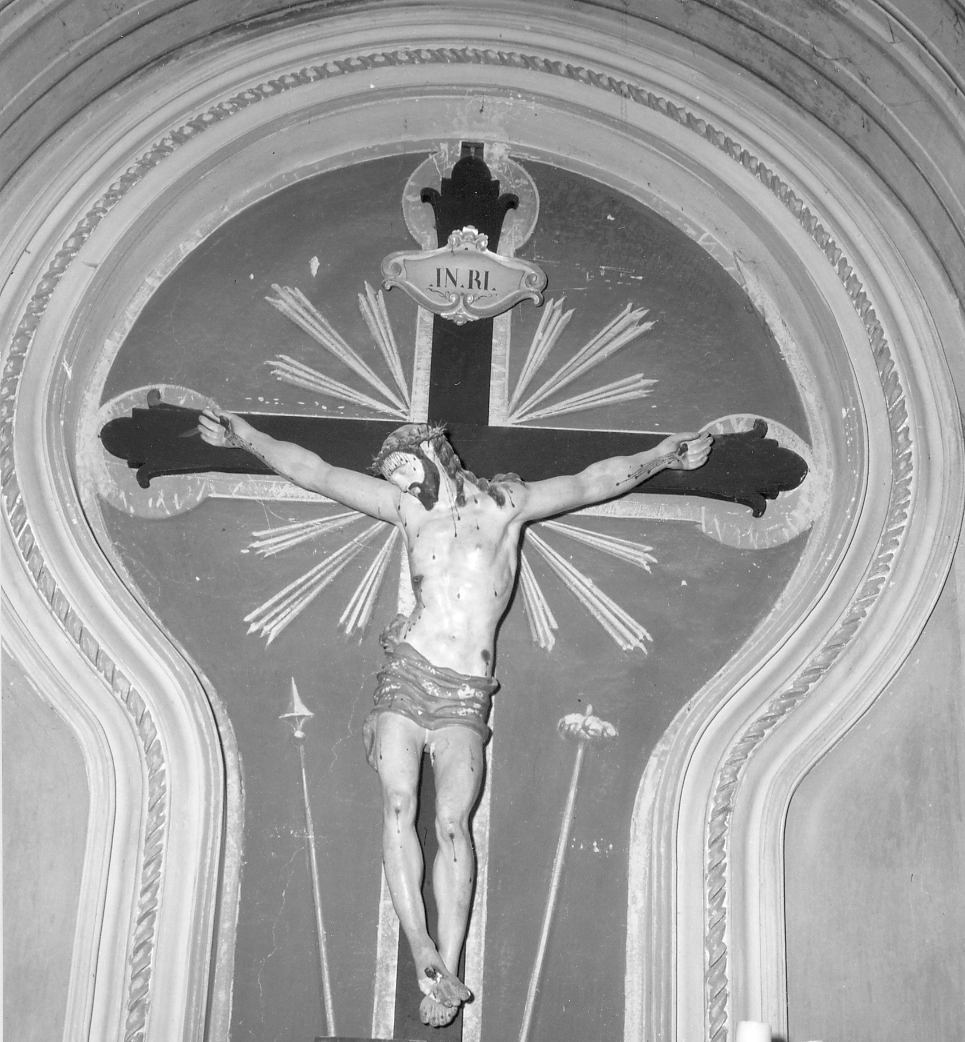 Cristo crocifisso (crocifisso) - bottega italiana (sec. XVIII)