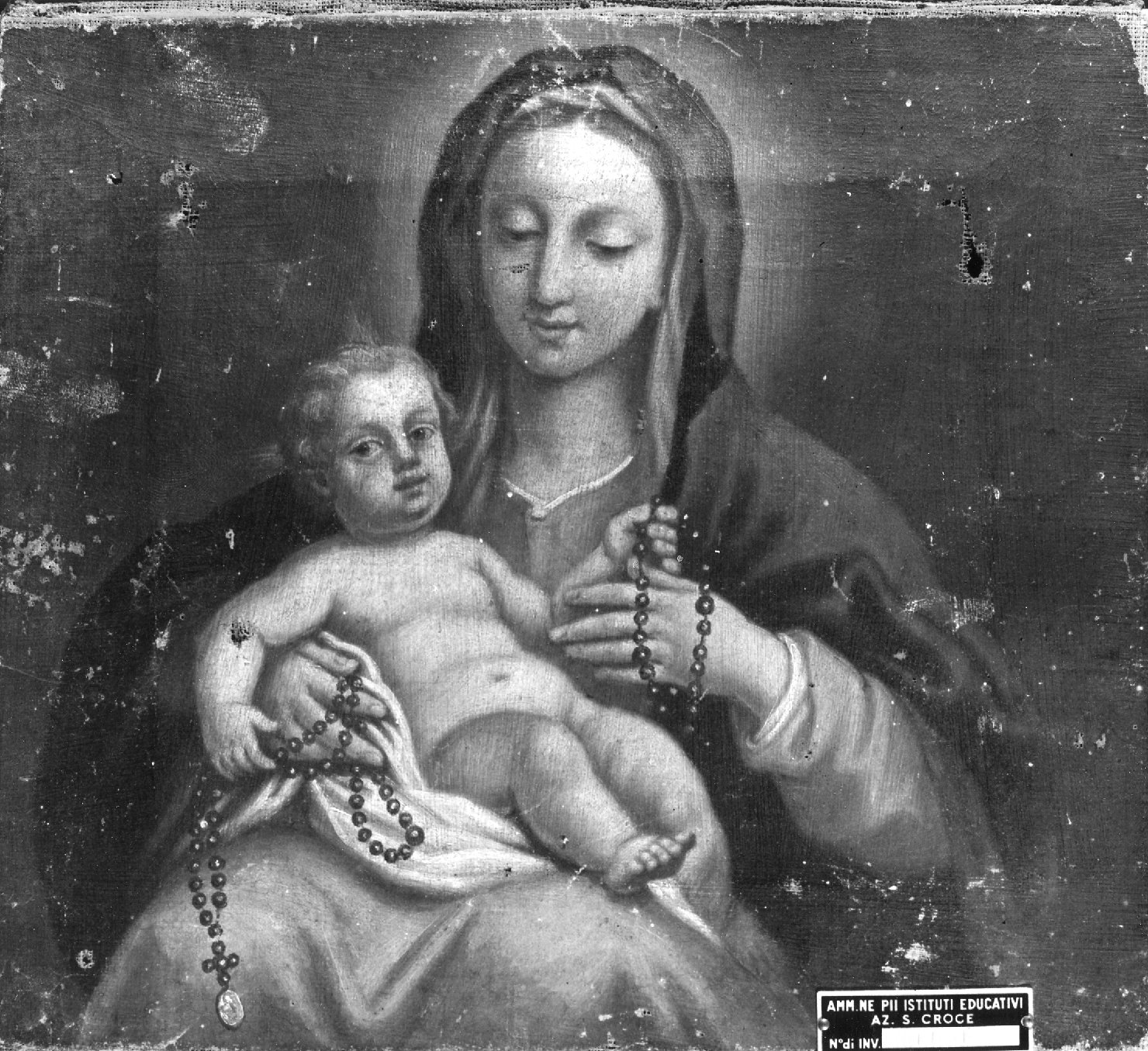 Madonna con Bambino (dipinto) - ambito bolognese (sec. XVIII)