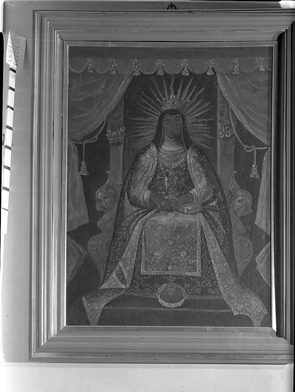 Santa Caterina de' Vigri (dipinto) - ambito bolognese (sec. XVIII)