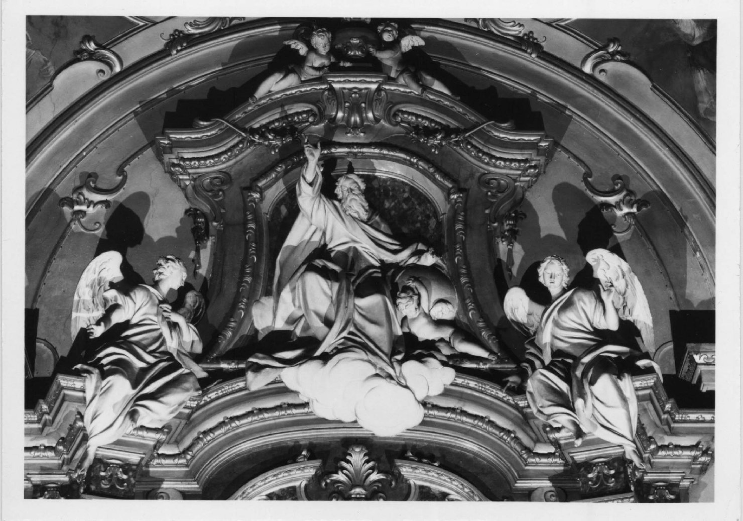 angeli; Padre Eterno (statua, insieme) di Piò Angelo (sec. XVIII)