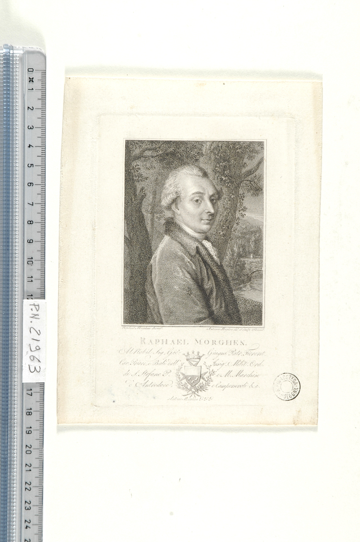 ritratto di Raffaello Morghen (stampa) di Morghen Antonio (sec. XIX)