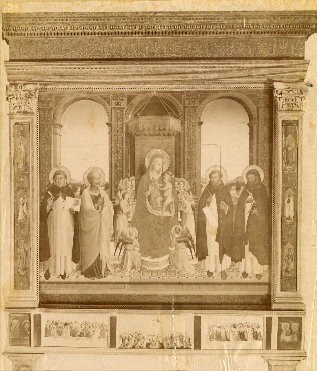 Pala di San Domenico - Dipinti (positivo) di Beato Angelico, Anonimo (XIX/ XX)