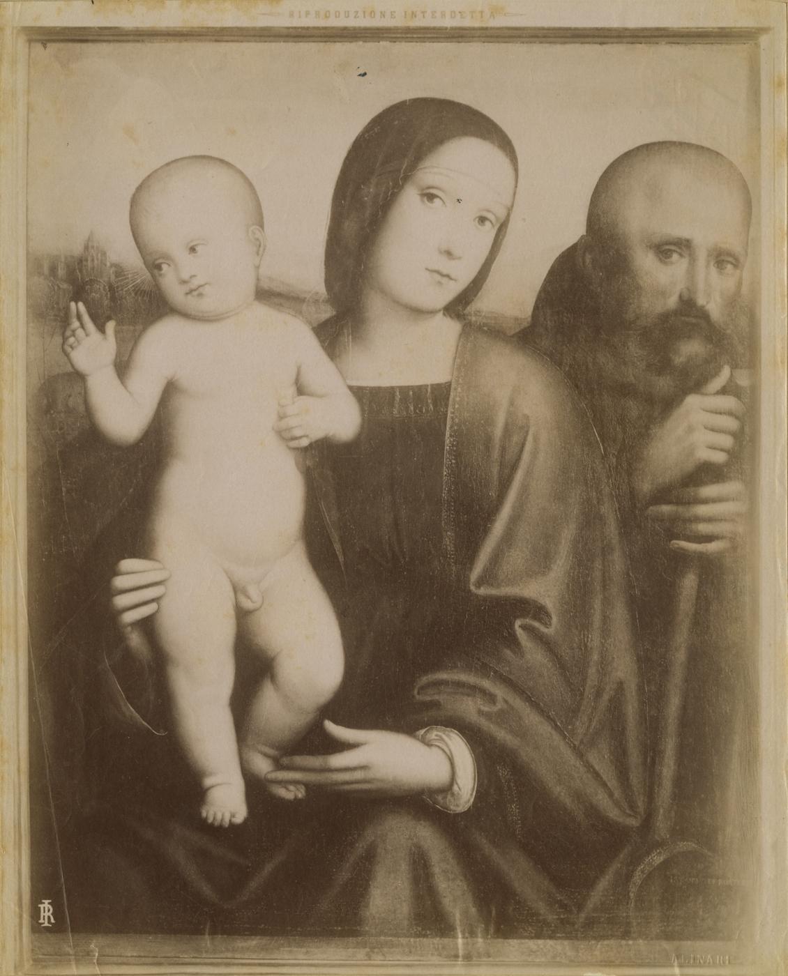 Sacra Famiglia - Dipinti (positivo) di Boateri, Jacopo, Fratelli Alinari (ditta) (XIX)