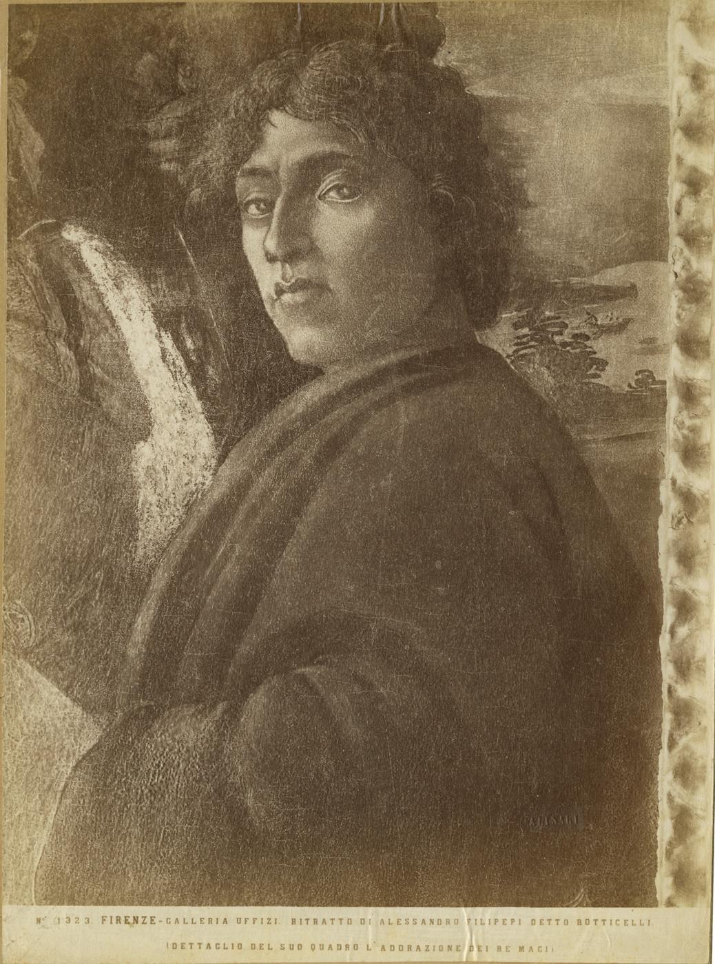 Adorazione Lami - Dipinti (positivo) di Botticelli, Sandro, Fratelli Alinari (ditta) (XIX)