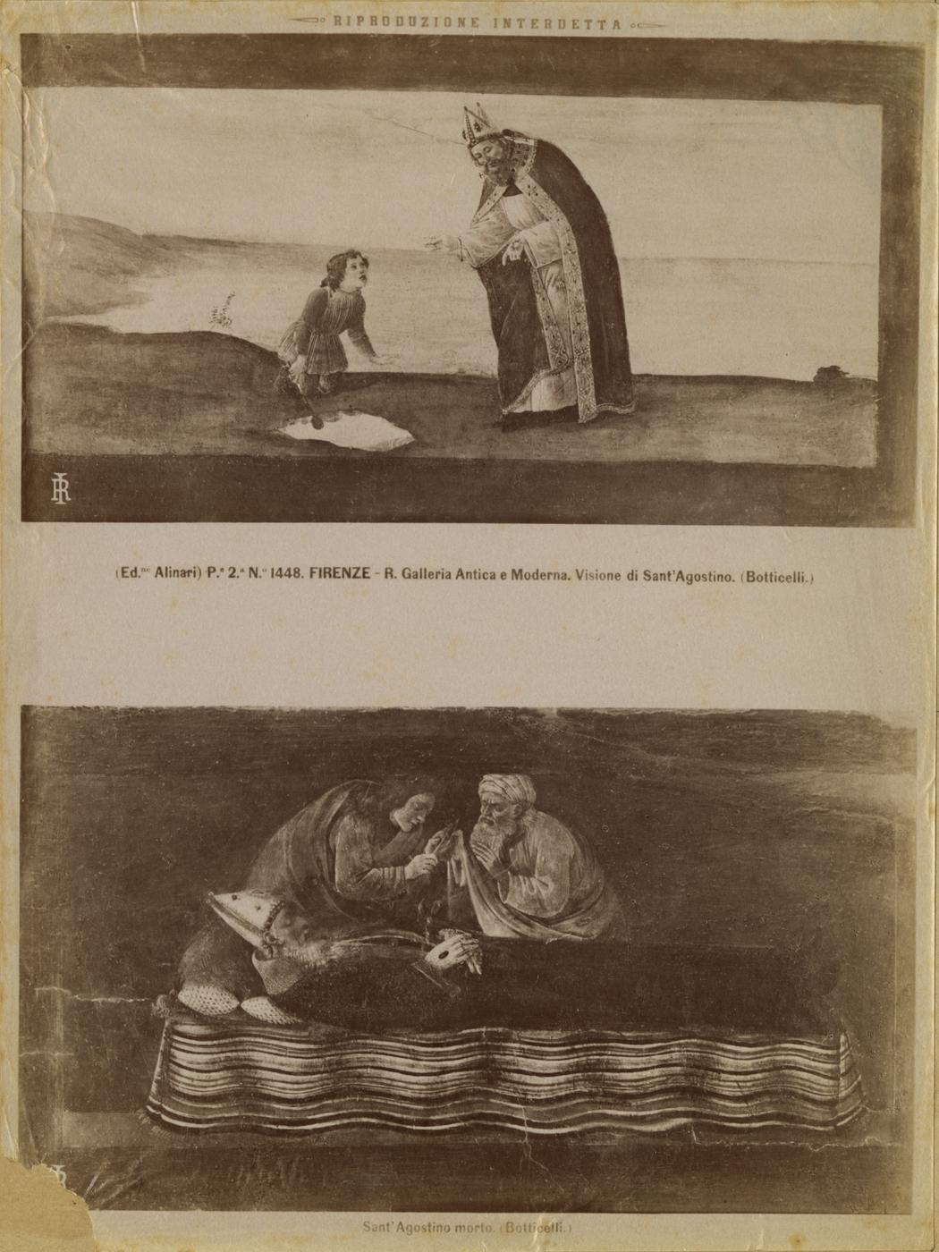 Pala di San Barnaba - Dipinti (positivo) di Botticelli, Sandro, Fratelli Alinari (ditta) (XIX)