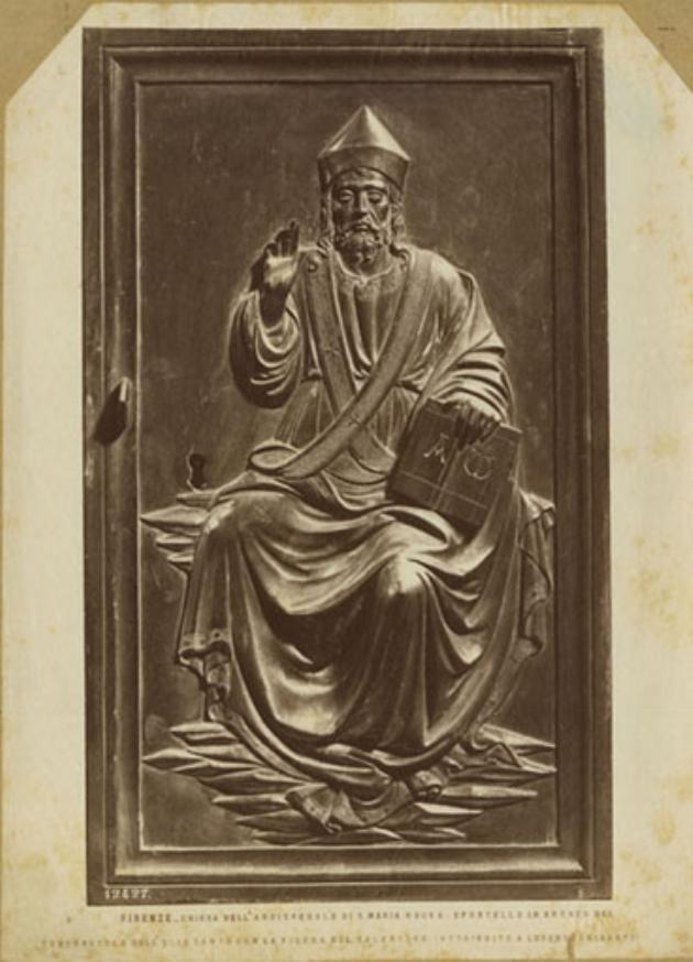 Tabernacolo - Sculture (positivo) di Ghiberti, Lorenzo, Fratelli Alinari (ditta) (XIX)