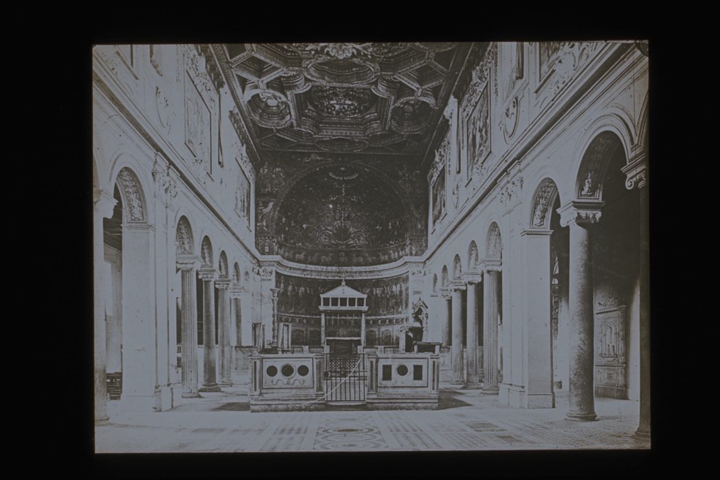 Roma/ Basilica di San Clemente/ Interno (diapositiva) di Istituto Minerva (XX)