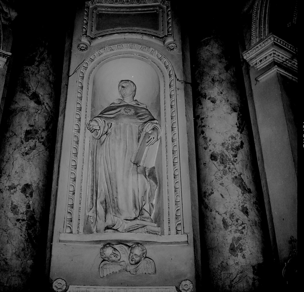 San Tommaso d'Aquino (statua) - ambito emiliano (sec. XVIII)