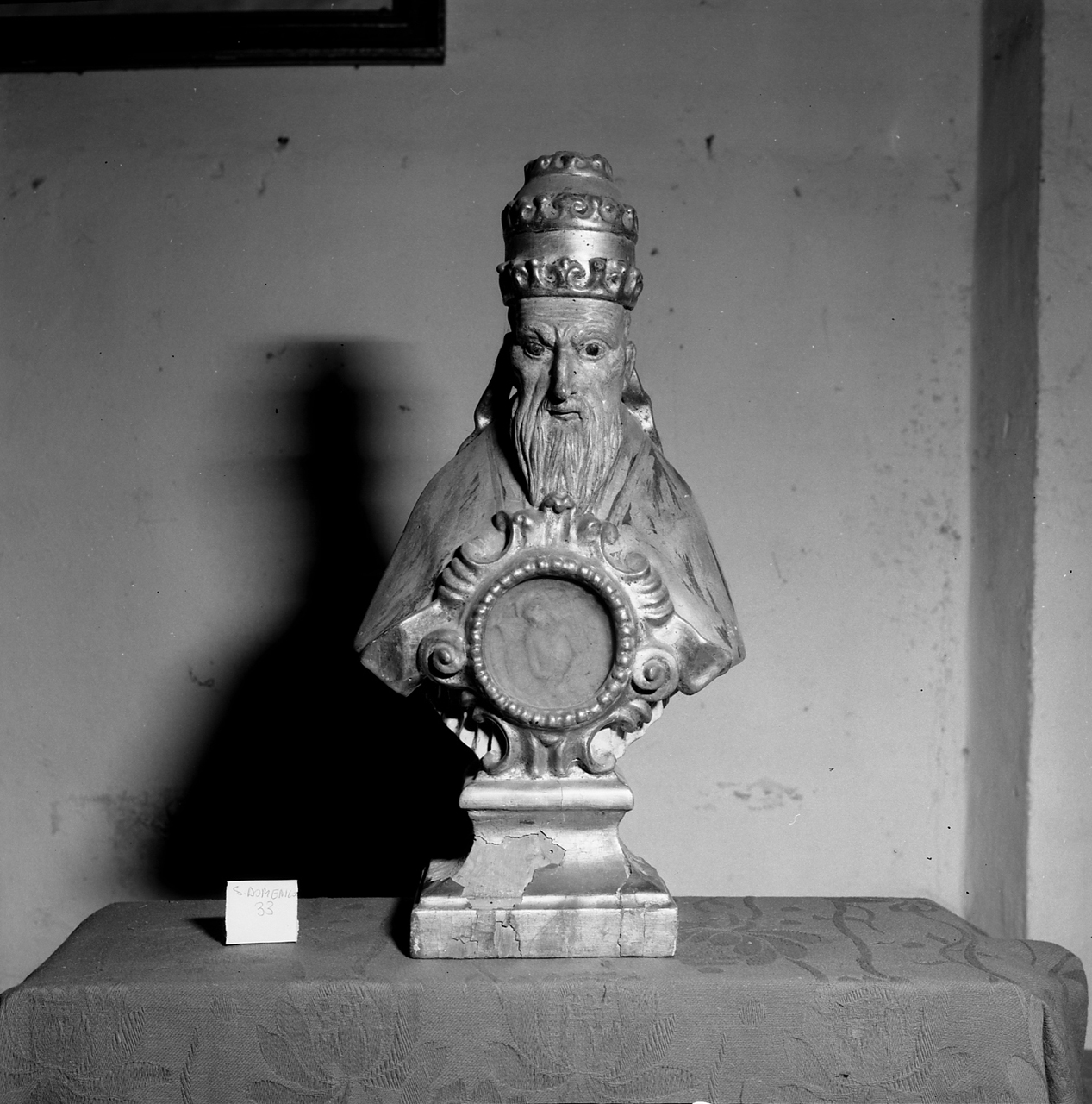 reliquiario - a busto - manifattura emiliana (sec. XVIII)