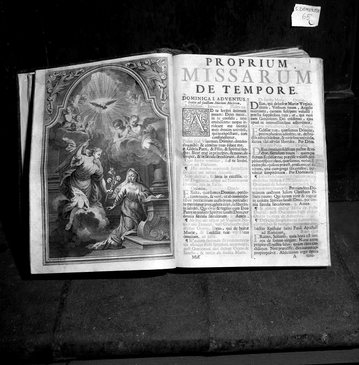 coperta di libro liturgico - manifattura veneta (sec. XVIII)