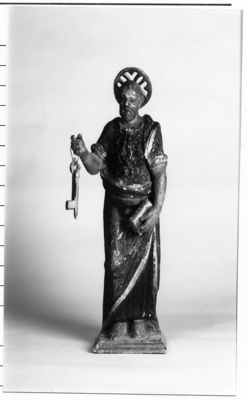 San Pietro Apostolo (statuetta) - bottega emiliana (secondo quarto sec. XVII)