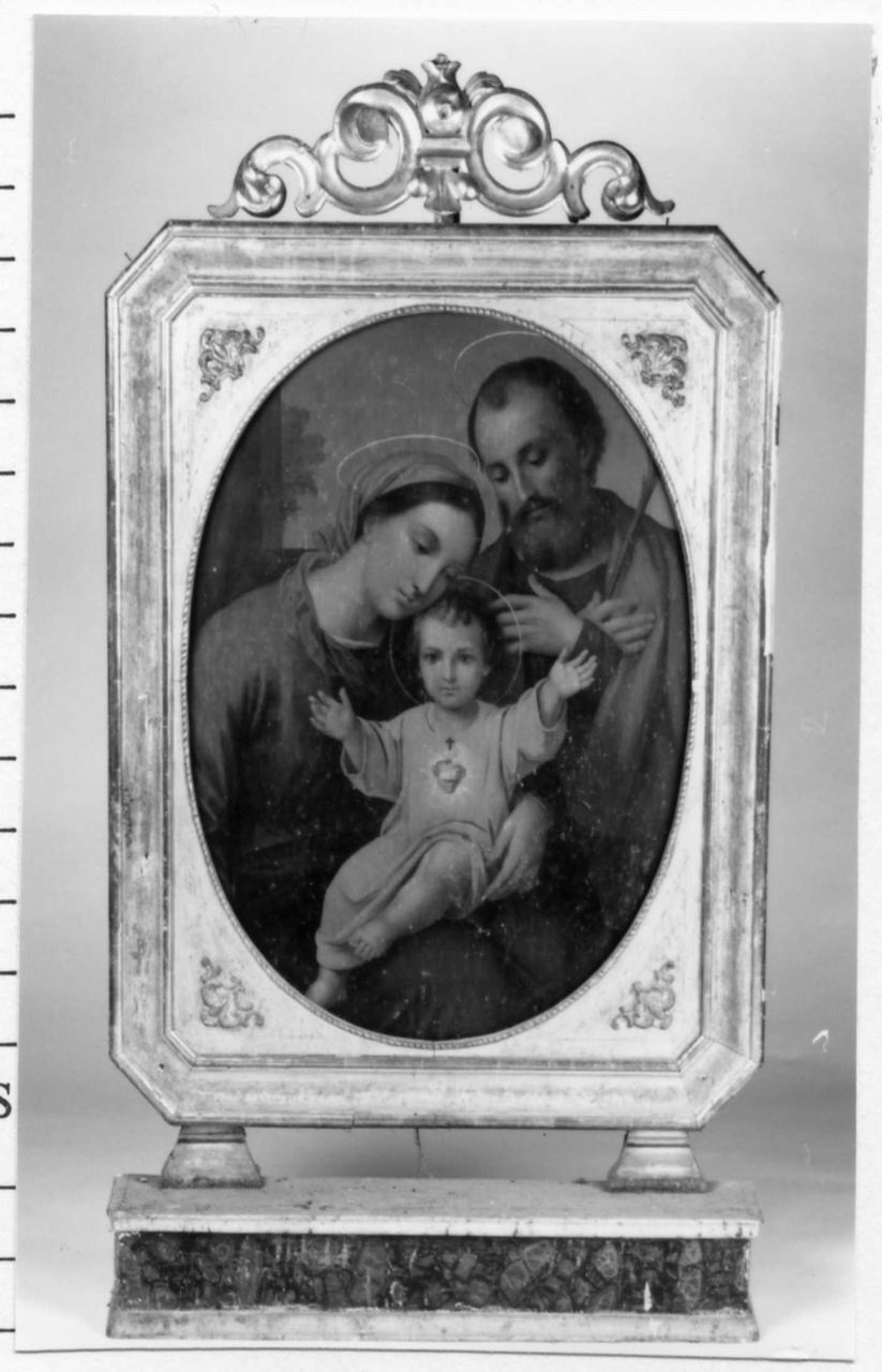 Sacra Famiglia (quadro d'altare) - ambito emiliano (metà sec. XIX)