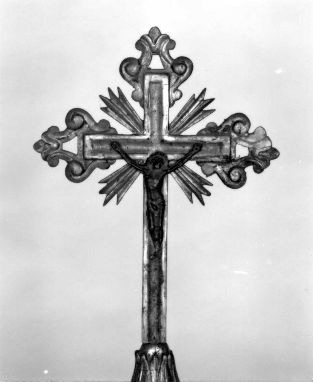 croce d'altare - bottega emiliana (ultimo quarto sec. XVIII)