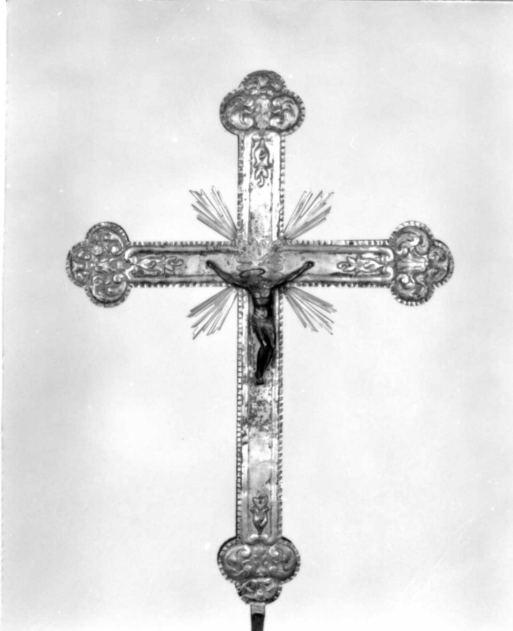 croce d'altare - bottega emiliana (seconda metà sec. XVIII)