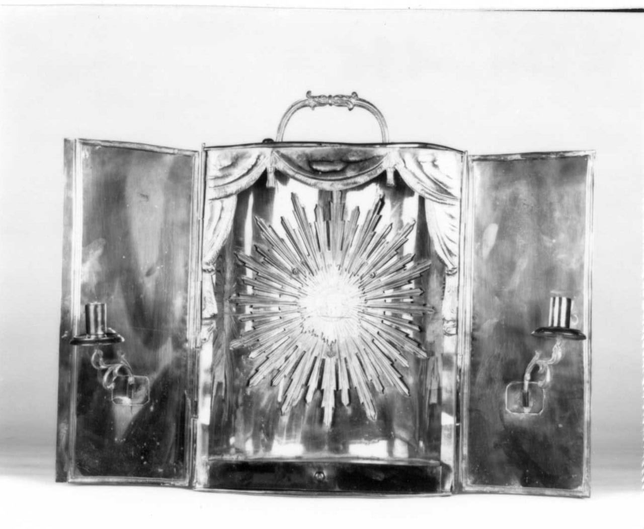 tabernacolo portatile - bottega emiliana (inizio sec. XIX)