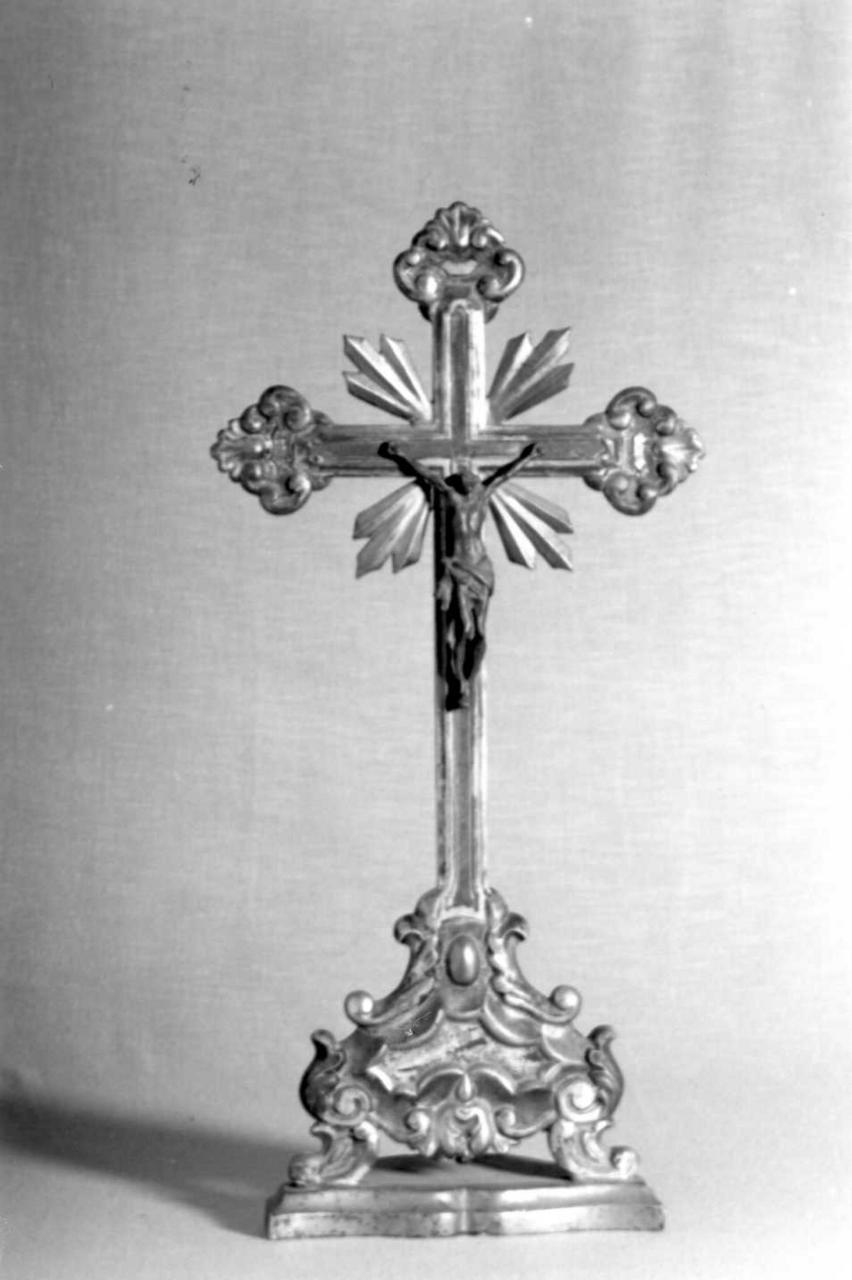croce d'altare - bottega emiliana (sec. XVIII)