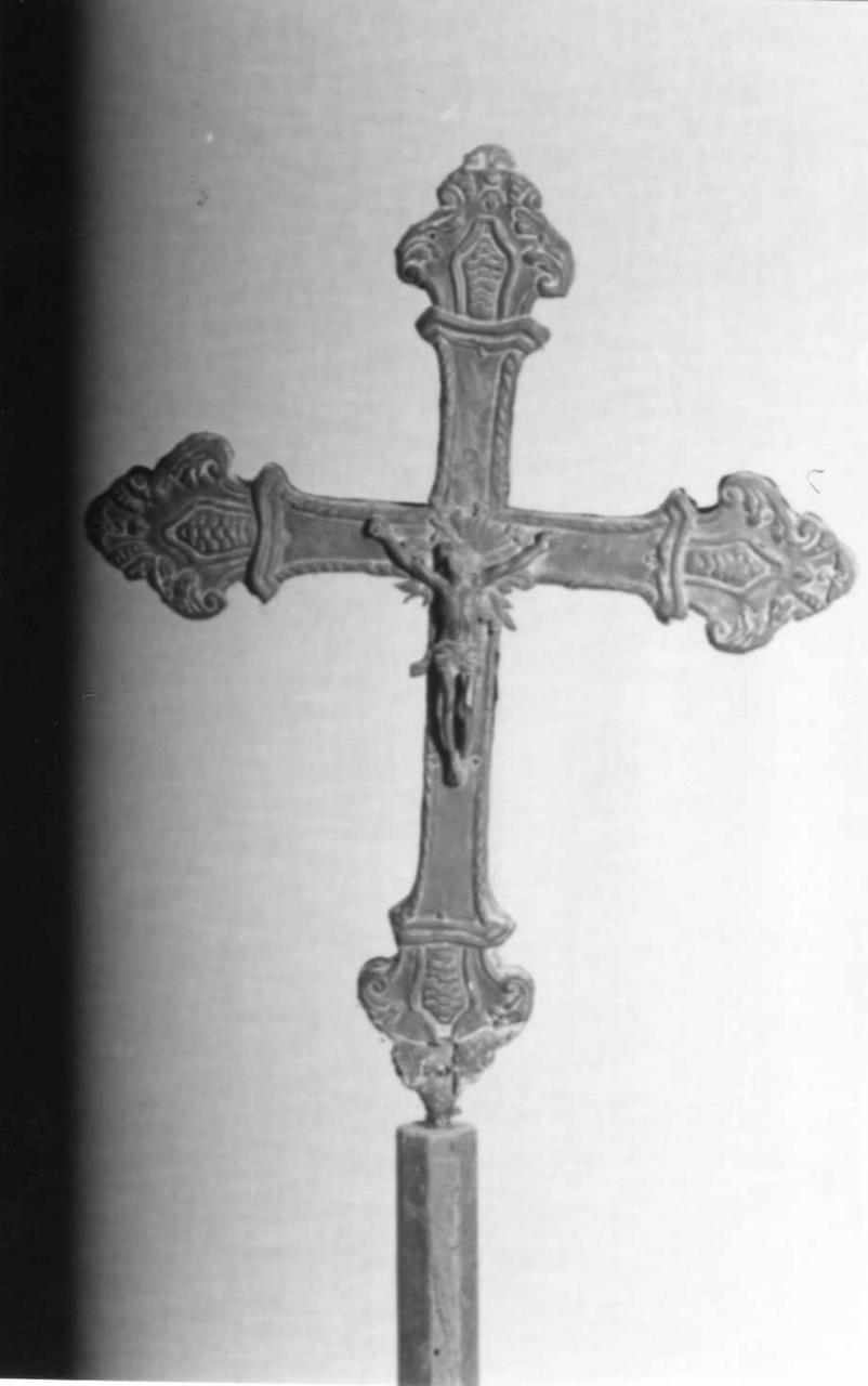 croce processionale - bottega emiliana (sec. XV)