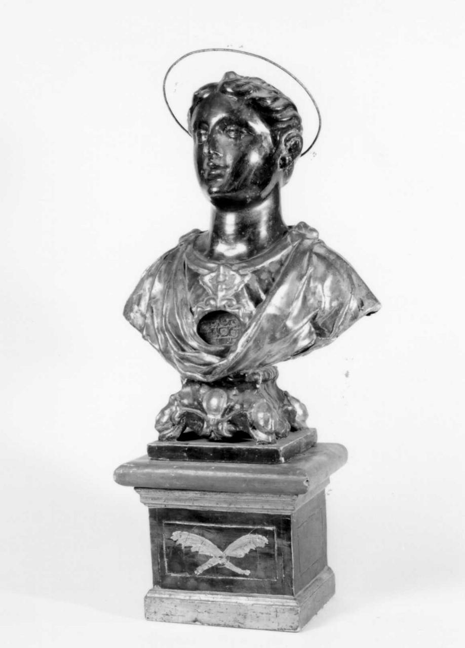 Santo (reliquiario - a busto) - bottega emiliana (seconda metà sec. XVIII)