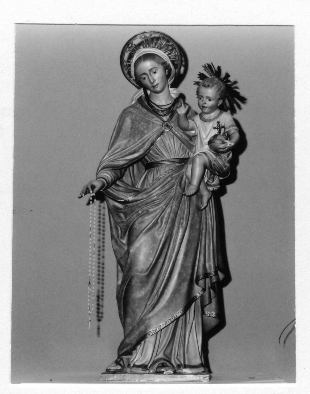 Madonna con Bambino (statua) - bottega italiana (fine/inizio secc. XIX/ XX)