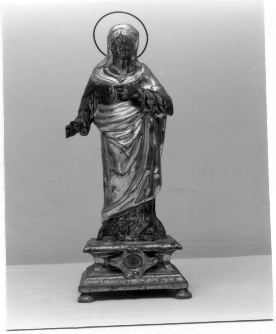 Maria Vergine (reliquiario - a statua) - bottega emiliana (sec. XVIII)