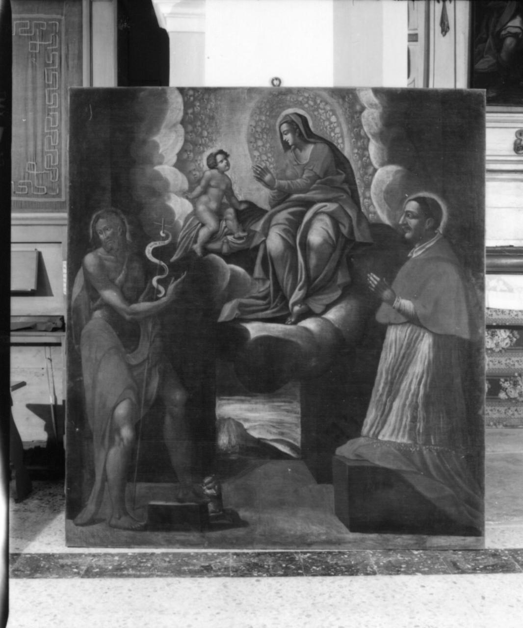 Madonna della Ghiara e Santi, Madonna con Bambino e Santi (dipinto) - ambito reggiano (fine sec. XVII)