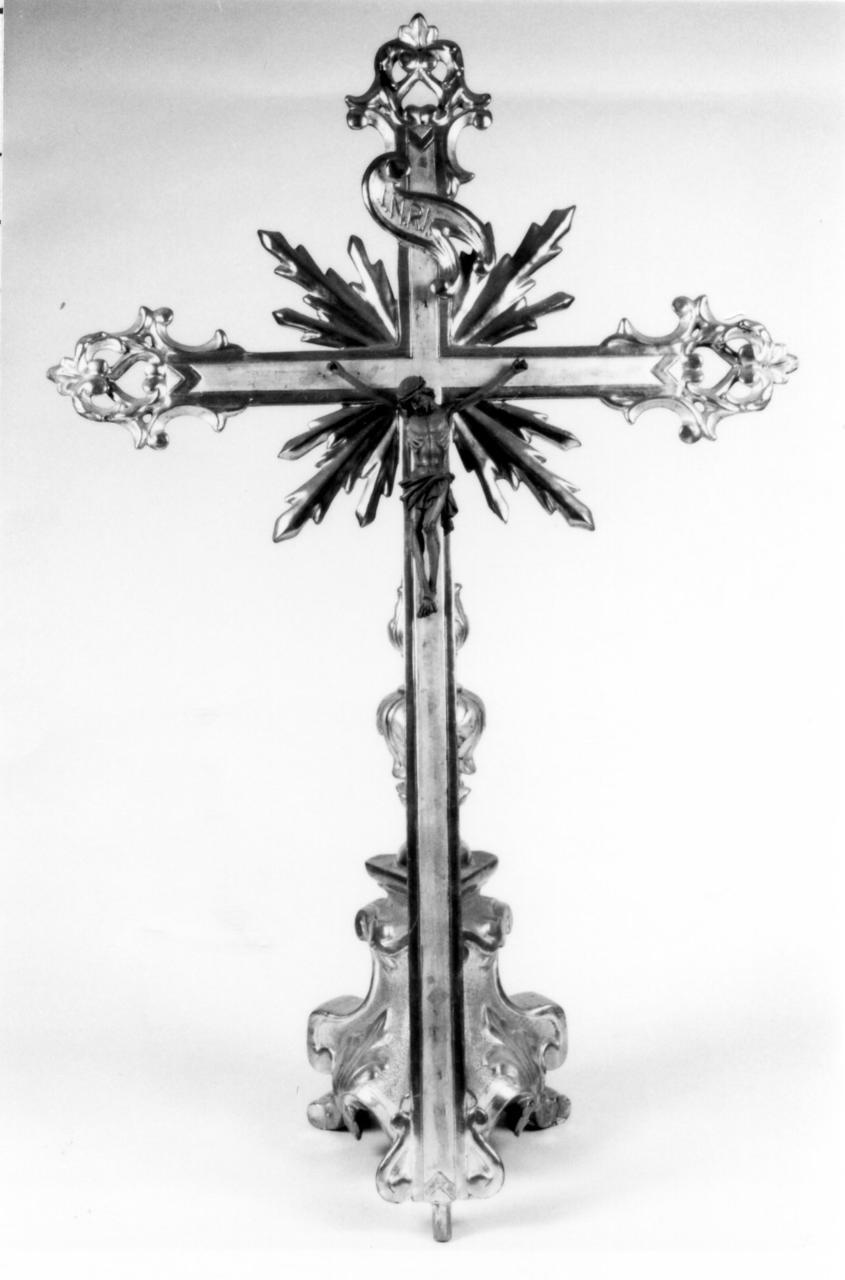 croce d'altare - bottega reggiana (sec. XIX)