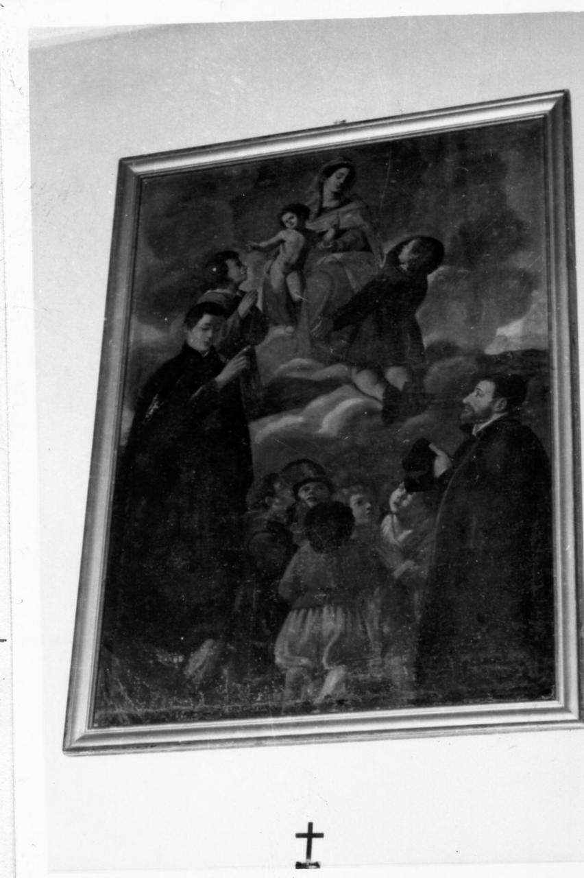 Madonna con il Bambino e i fanciulli degli Scolopi (dipinto) - ambito emiliano (seconda metà sec. XVII)