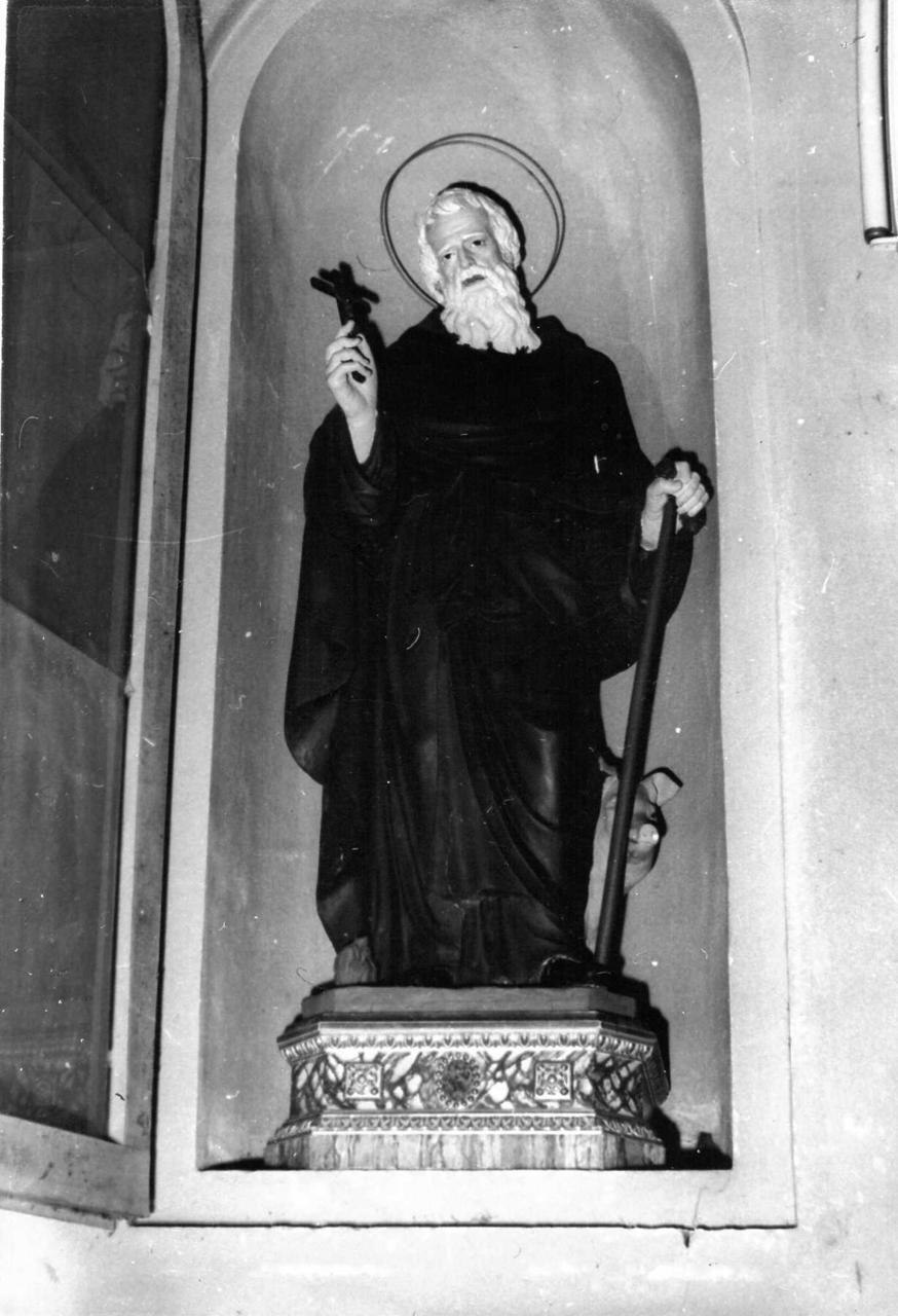 Sant'Antonio Abate (statua) - bottega emiliana (prima metà sec. XIX)
