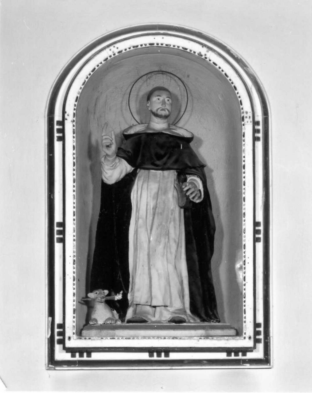 San Domenico (statua) - bottega emiliana (seconda metà sec. XIX)