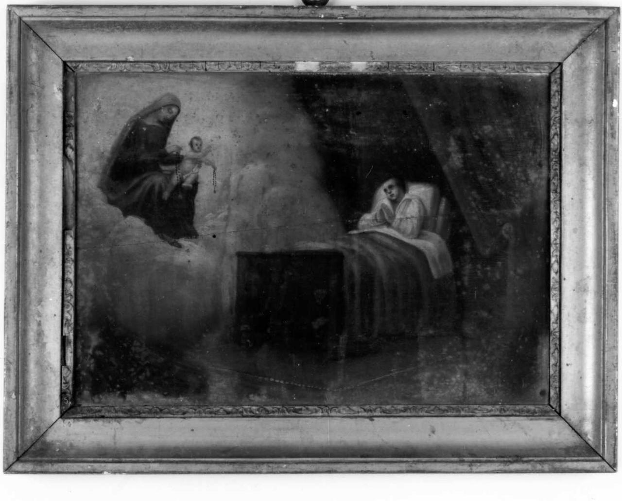 miracolo della Madonna (dipinto) - ambito reggiano (prima metà sec. XIX)
