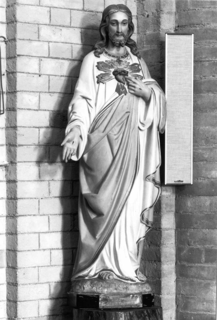 Sacro Cuore di Gesù (statua) - bottega emiliana (prima metà sec. XX)