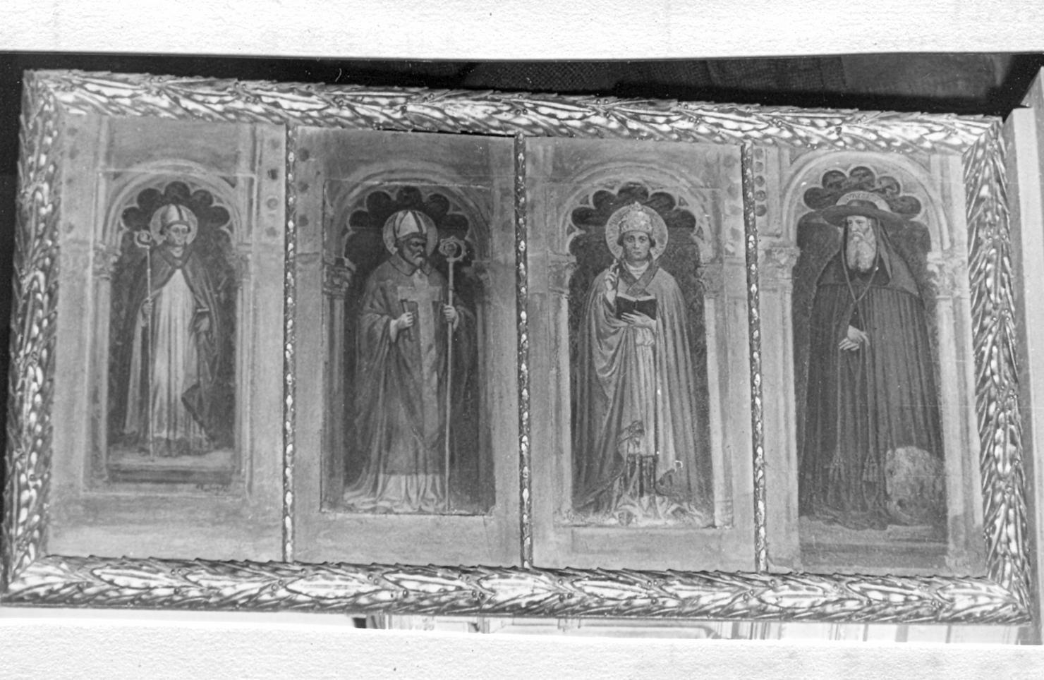 quattro Dottori della Chiesa (dipinto) di Lugli Albano (sec. XIX)