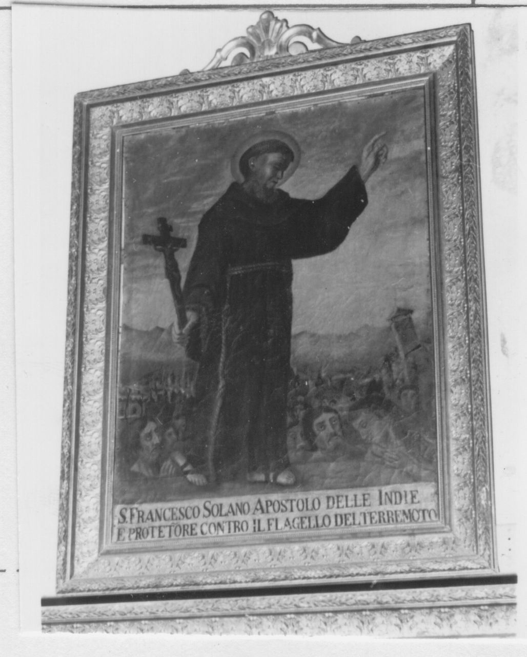 San Francesco Solano (dipinto) - ambito modenese (metà sec. XVIII)