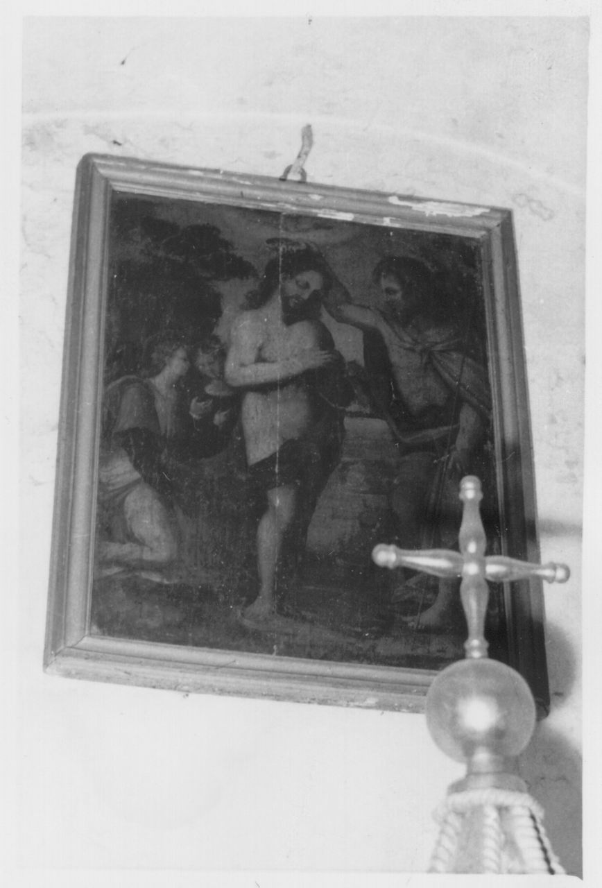 battesimo di Cristo (dipinto) - ambito emiliano (fine sec. XVI)
