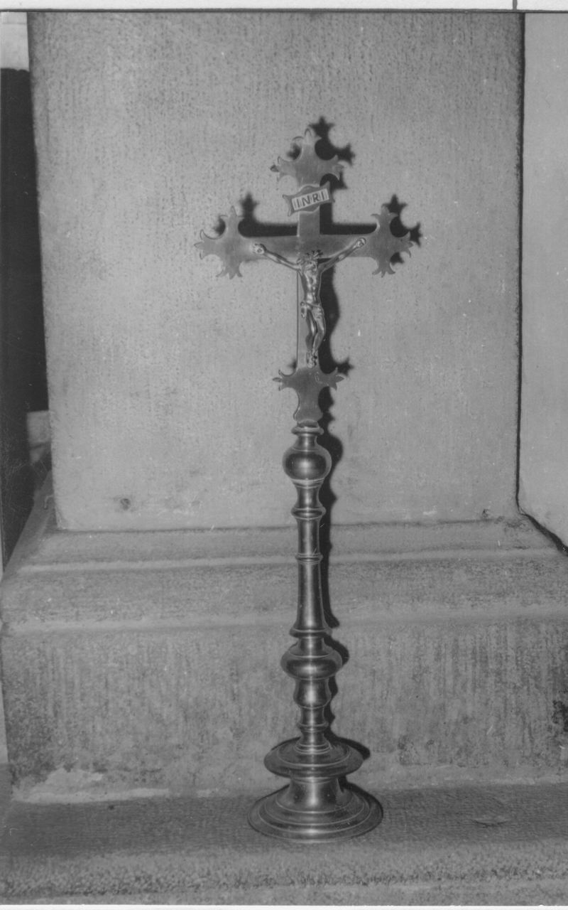croce d'altare - bottega modenese (inizio sec. XVIII)