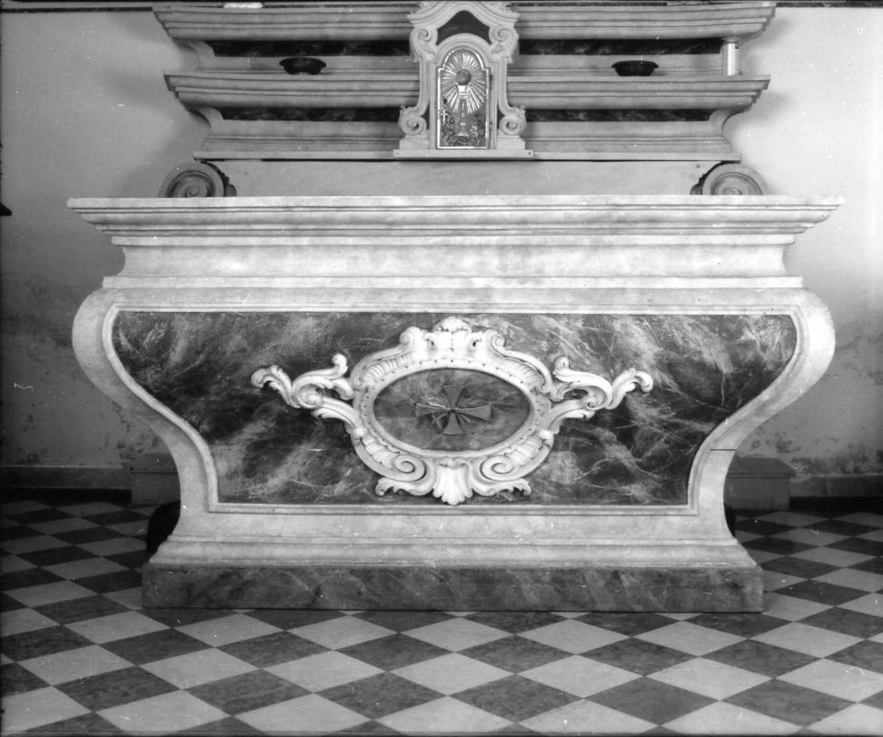 altare - bottega emiliana (seconda metà sec. XVIII)