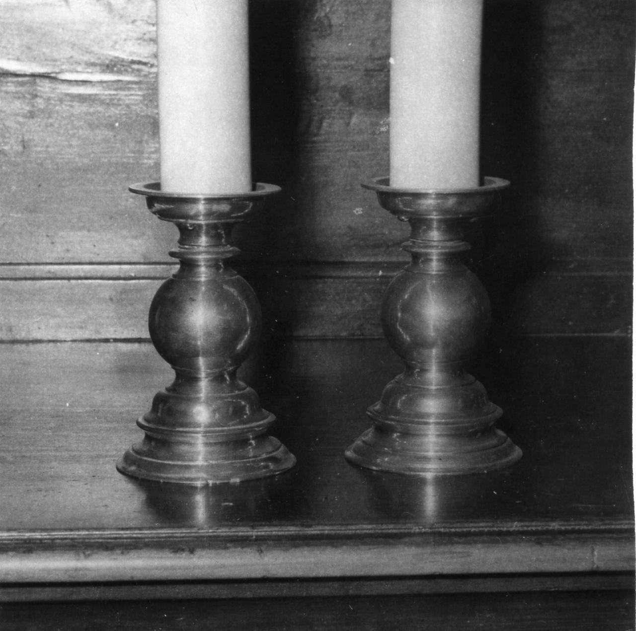 candeliere, serie - bottega bolognese (inizio sec. XIX)