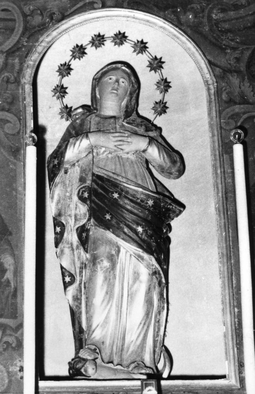 Madonna Immacolata (statua) - bottega emiliana (fine sec. XVII)