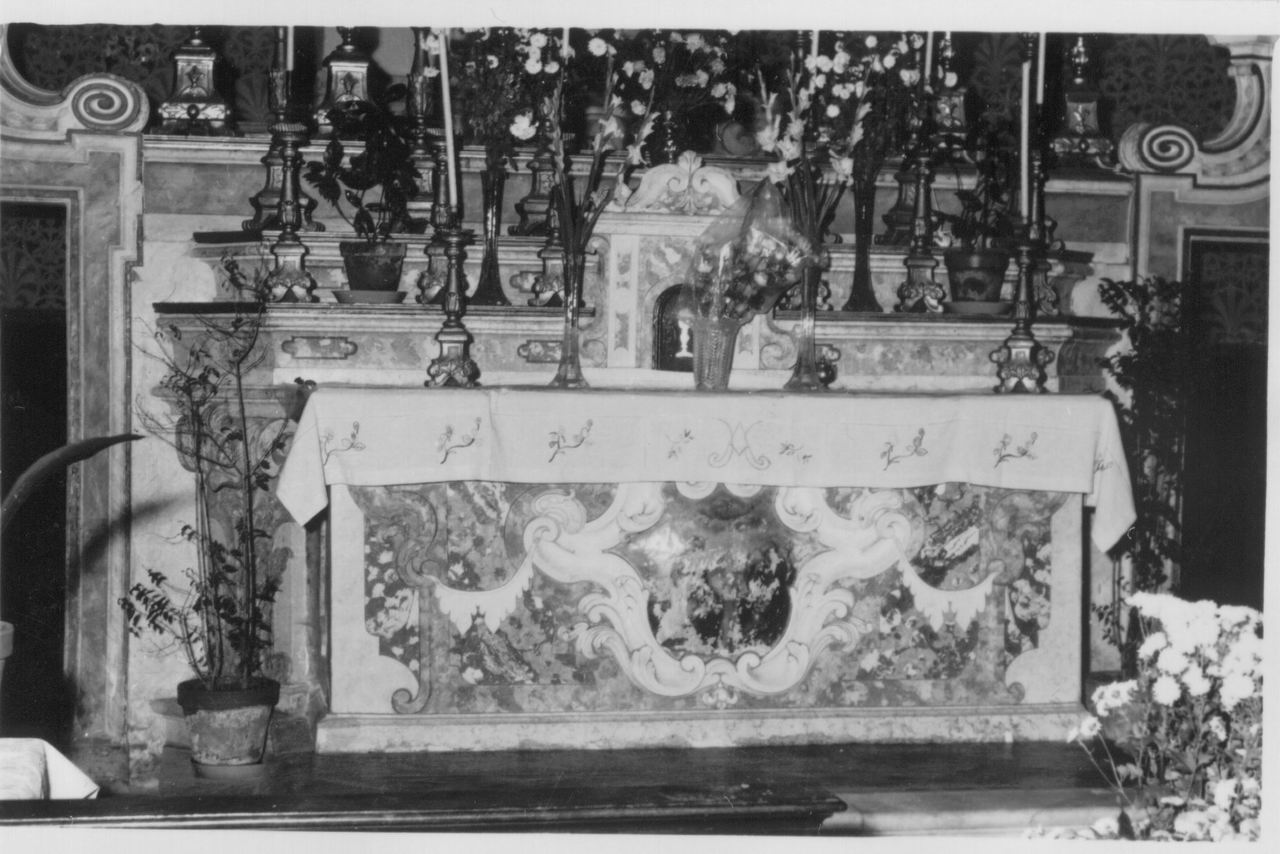 altare maggiore - bottega modenese (seconda metà sec. XVIII)