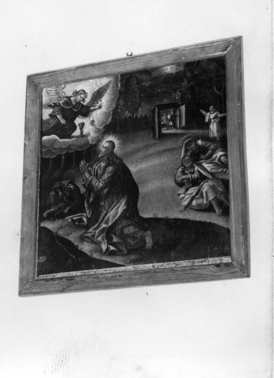orazione di Cristo nell'orto di Getsemani (dipinto) di Magnanini Ascanio (attribuito) (fine sec. XVI)